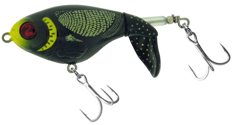 River2sea wobler hladinový whopper plopper yellow head - 7,5 cm 16,5 g