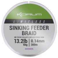 Korum Splétaná Šňůra Limitless Sinking Feeder Braid 300 m Korum Splétaná Šňůra Limitless Sinking Feeder Braid 300 m