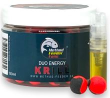 Method Feeder Fans Pop Up Duo Energy 15 mm 150 ml + Sprej Esence 2 ml - Krill