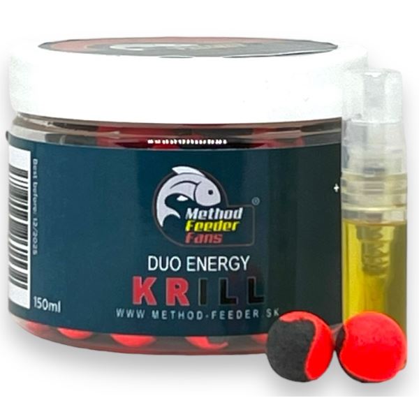 Method Feeder Fans Pop Up Duo Energy 15 mm 150 ml + Sprej Esence 2 ml