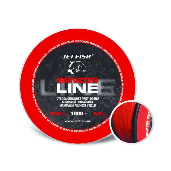 Jet Fish Senzor line Red 1000 m