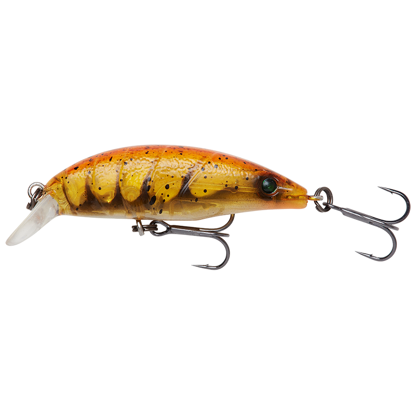 Savage gear wobler 3d shrimp twitch sr suspending olive green ghost 5,2 cm 5,5 g