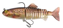 Fox Rage Gumová Nástraha Replicant Jointed SN Brown Trout-23 cm 130 g