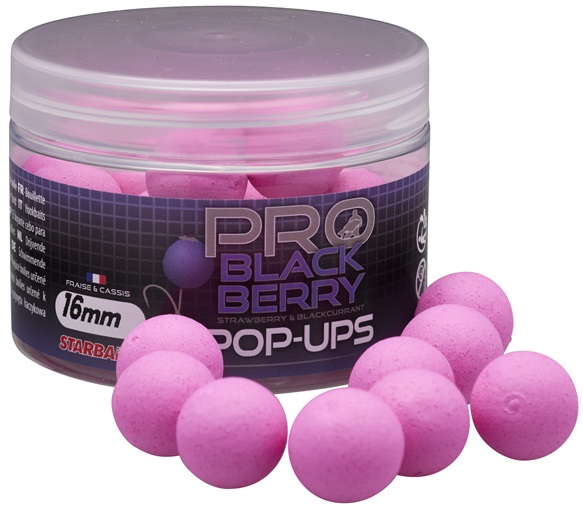 Starbaits pop up pro blackberry 50 g - 12 mm