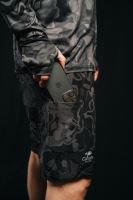 Giants Fishing Kraťasy Shorts Quick Dry UV50+ Camo Grey (3)