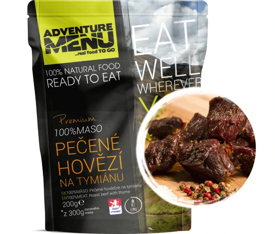 Levně Adventure menu 100% pečené hovězí na tymiánu
