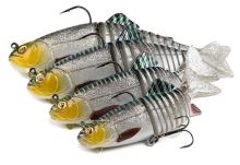 Fox Rage Gumová Nástraha Jointed Replicant Silver Halo (1)