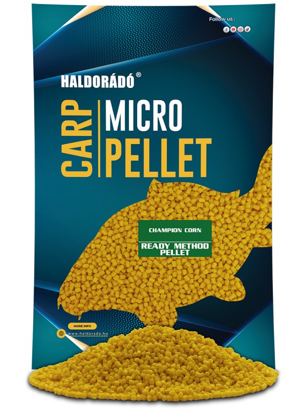 Levně Haldorádó pelety method ready micro pellet champion corn 600 g