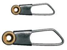 Cralusso Průjezd s Karabinkou Brass Head Safety Snap 6 ks - M