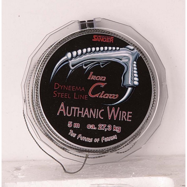 Levně Iron claw authanic wire 5m-nosnost 10,2 kg