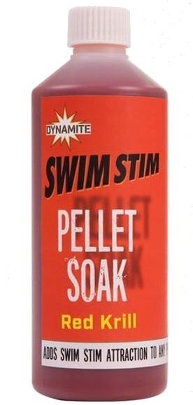 Dynamite baits pellet soak swim stim 500 ml - red krill