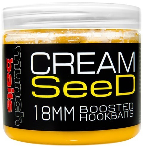 Levně Munch baits boosterované boilie cream seed 200 ml-18 mm