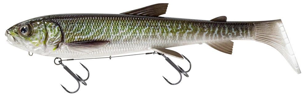 Savage gear gumová nástraha 3d whitefish shad xl moderate sinking jack pike - 38 cm 450 g