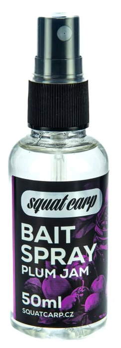 Levně Squat carp bait spray plum jam 50 ml