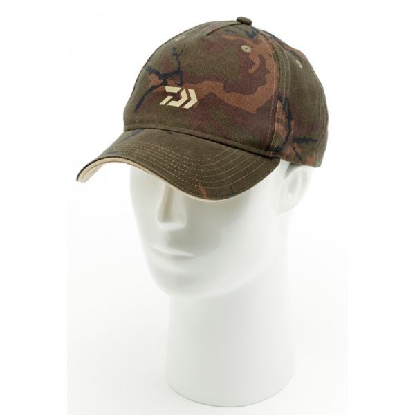 Daiwa Kšiltovka D-VEC Carp Camo Peaked Cap