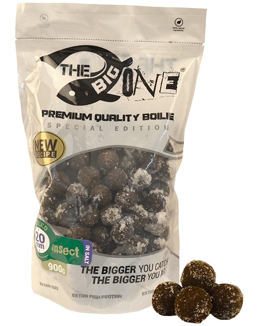 Levně The one boilies big one boilie in salt insect 900 g - 20 mm