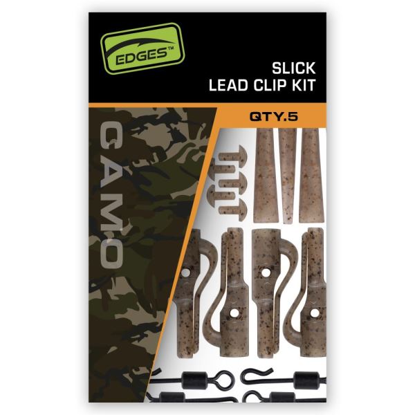 Fox Závěsky Edges Camo Slik Lead Clip Kit 5 ks