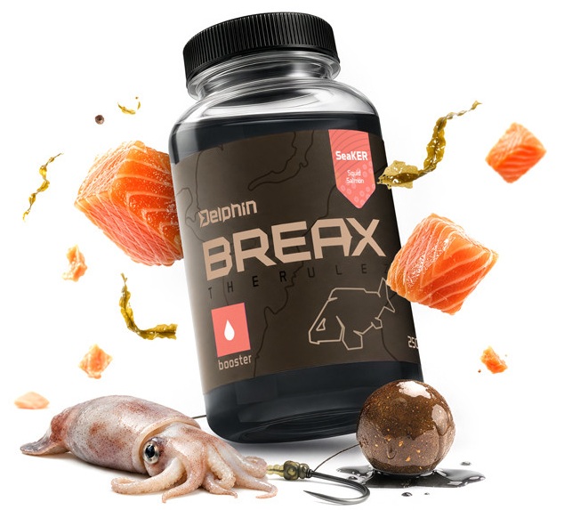 Delphin booster breax seaker oliheň losos 250 ml