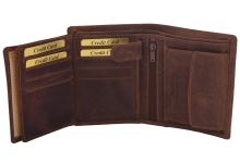 Mercucio Peněženka Světlehnědá Vzor 51 Pstruh (3)