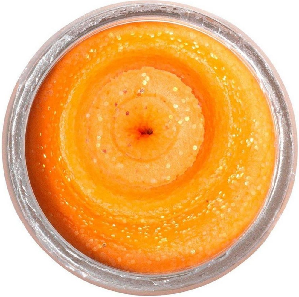 Levně Berkley těsto na pstruhy troutbait - třpytivá fluo oranžová