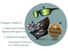 Deeper Nahazovací Sonar Chirp+2 Fish Spotter Kit (1)