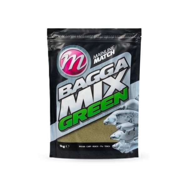 Mainline Krmítková Směs Bagga Mix Green Groundbait 1 kg