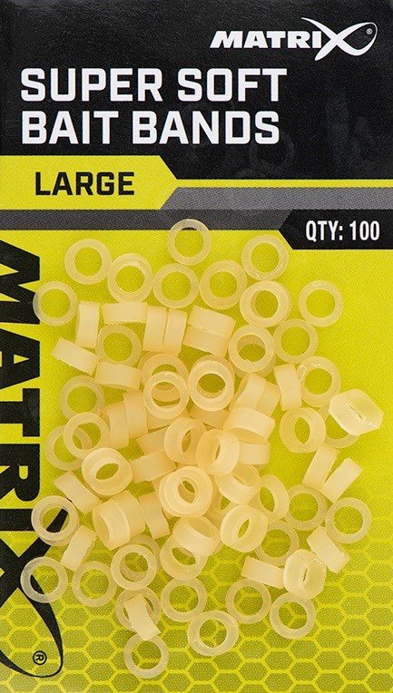 Matrix Gumičky Na Nástrahy Super Soft Bait Bands 100 ks (1)