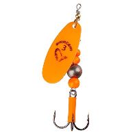 Savage Gear Třpytka Caviar Spinner Fluo Orange-Velikost 4 14 g
