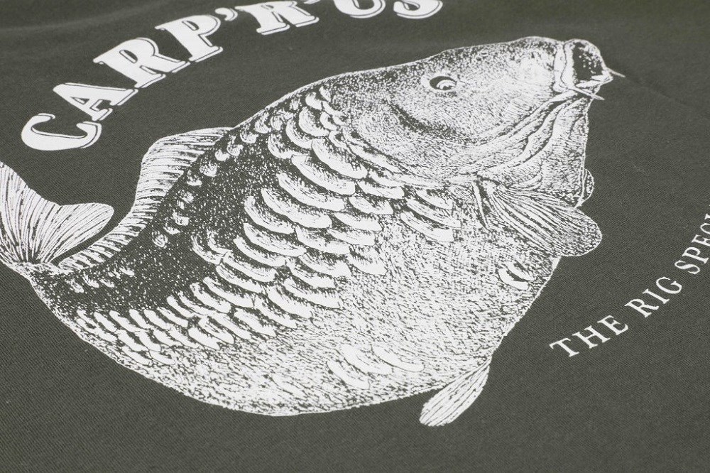 Carp´R´Us Tričko Mouthsnagger Army Zelená (2)