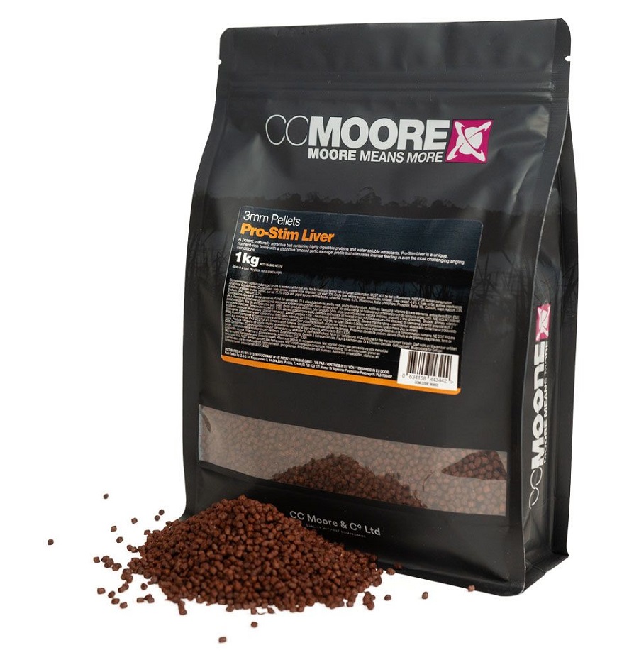 Cc moore pelety pro-stim liver - 5 kg 3 mm
