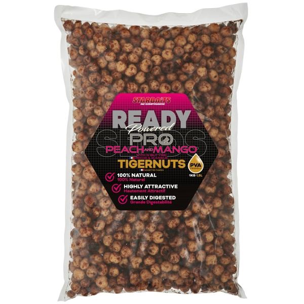 Starbaits Tygří Ořech Ready Seeds Pro Peach Mango 1 kg