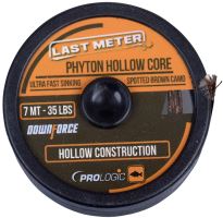 Prologic Návazcová Šňůra Phyton Hollow Core Spotted Brown 7 m-Nosnost 45 lb