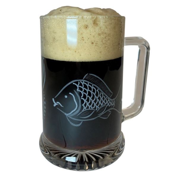 Bohemia Glass Sklenice na pivo kapr 0,5 l