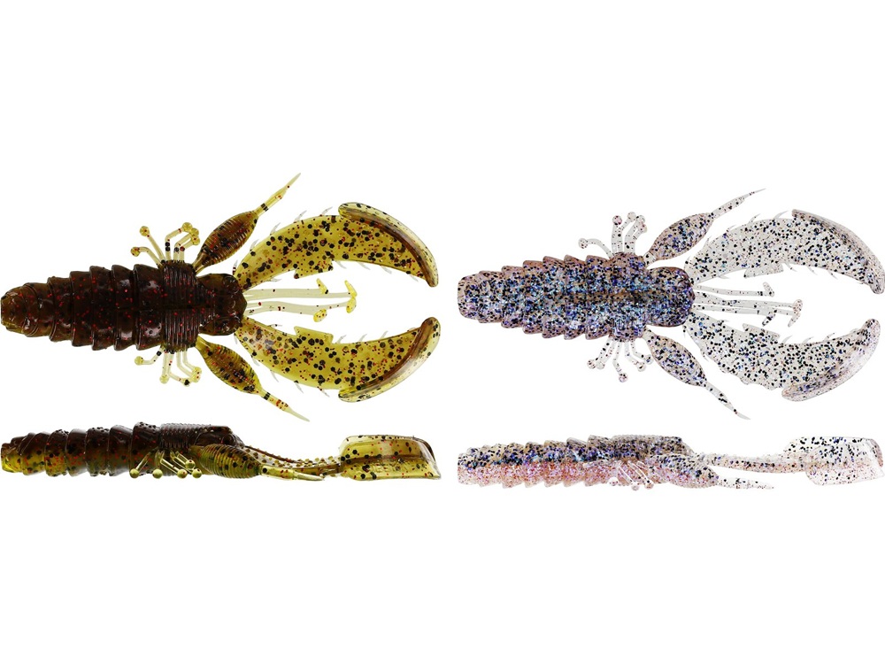 Westin gumová nástraha chebu rig crecraw r 'n r dark water mix 2 ks 6,5 cm 10 g