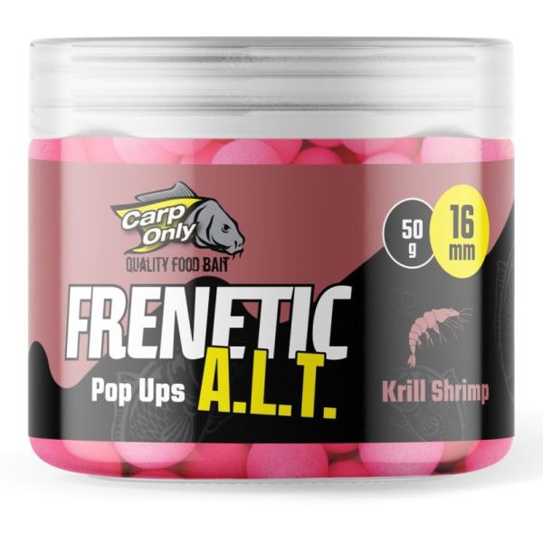 Carp Only Plovoucí Boilies Frenetic A.L.T. Hi-Visual Pop Ups 16 mm 50 g