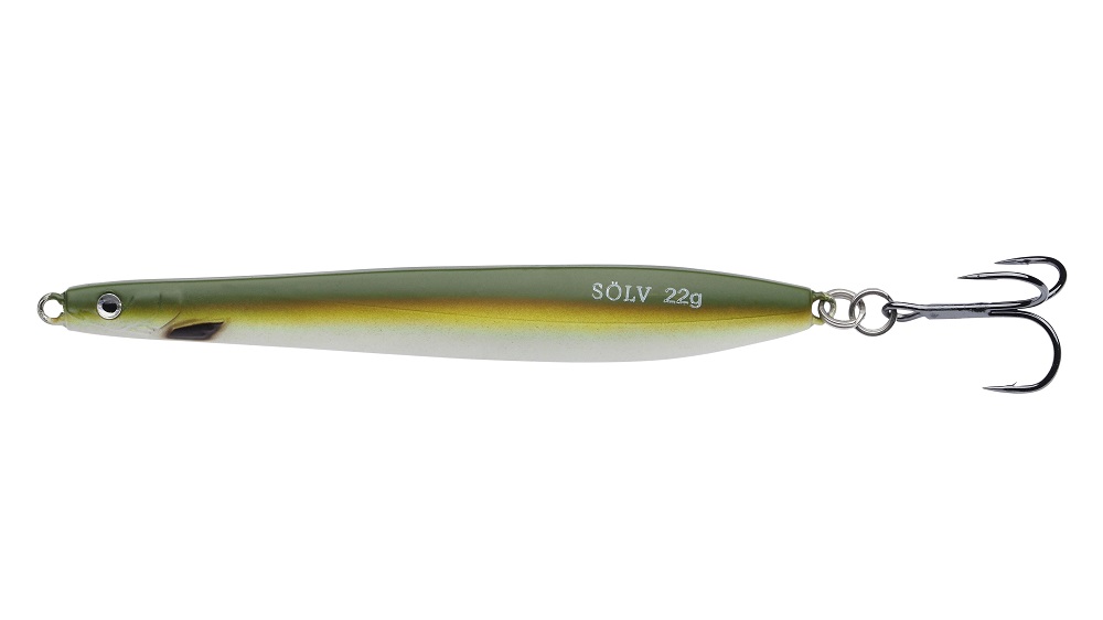 Abu garcia plandavka sölv piil bright green - 9,5 cm 22 g