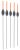 Matrix Splávek Carp Steady Pole Floats