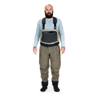 Grundéns Prsačky Men´s Boundary Stockingfoot Wader Stone/Otter (1)
