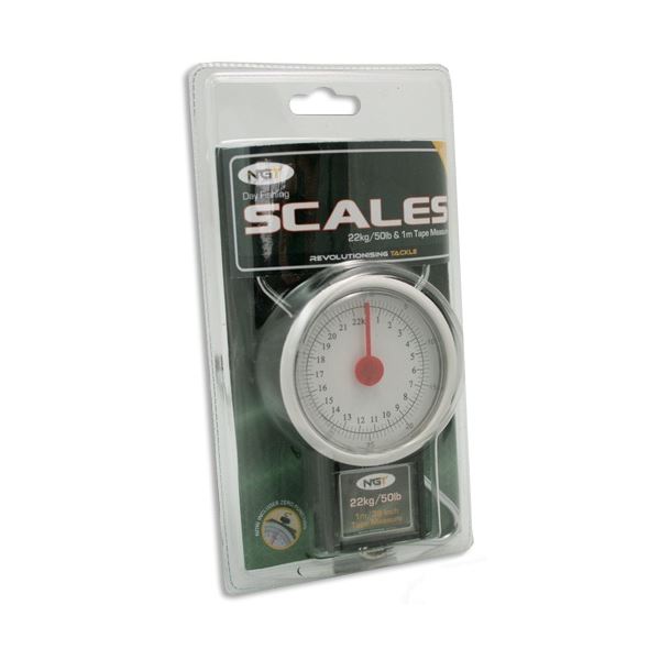 NGT Váha Small Scales with Tape Measure 22kg 50lb