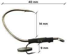 Hell-Cat Háček Hook Live Bait Catfish (1)