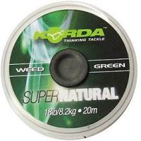 Korda Návazcová Šňůra Super Natural Weed Green (1)