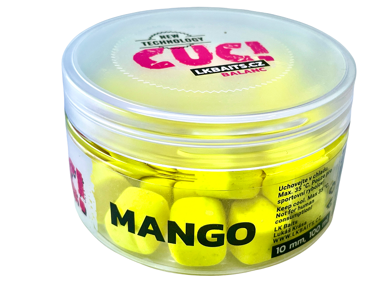 Levně Lk baits cuc nugget balanc fluoro 100 ml 10 mm - mango