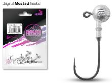 Delphin Jigová Hlava S Límečkem Bomb 3 ks - Velikost Háčku 10/0 - 60 g