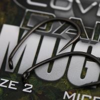 Gardner Háčky Covert Dark Mugga Hook Barbed 10 ks (2)