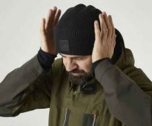 Geoff Anderson Čepice WizWool Roar Beanie Černá (3)