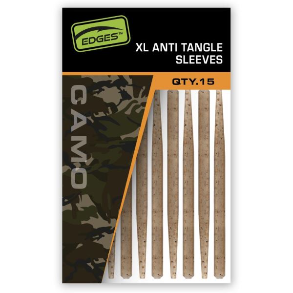 Fox Převleky Edges Camo Anti Tangle Sleeves 15 ks