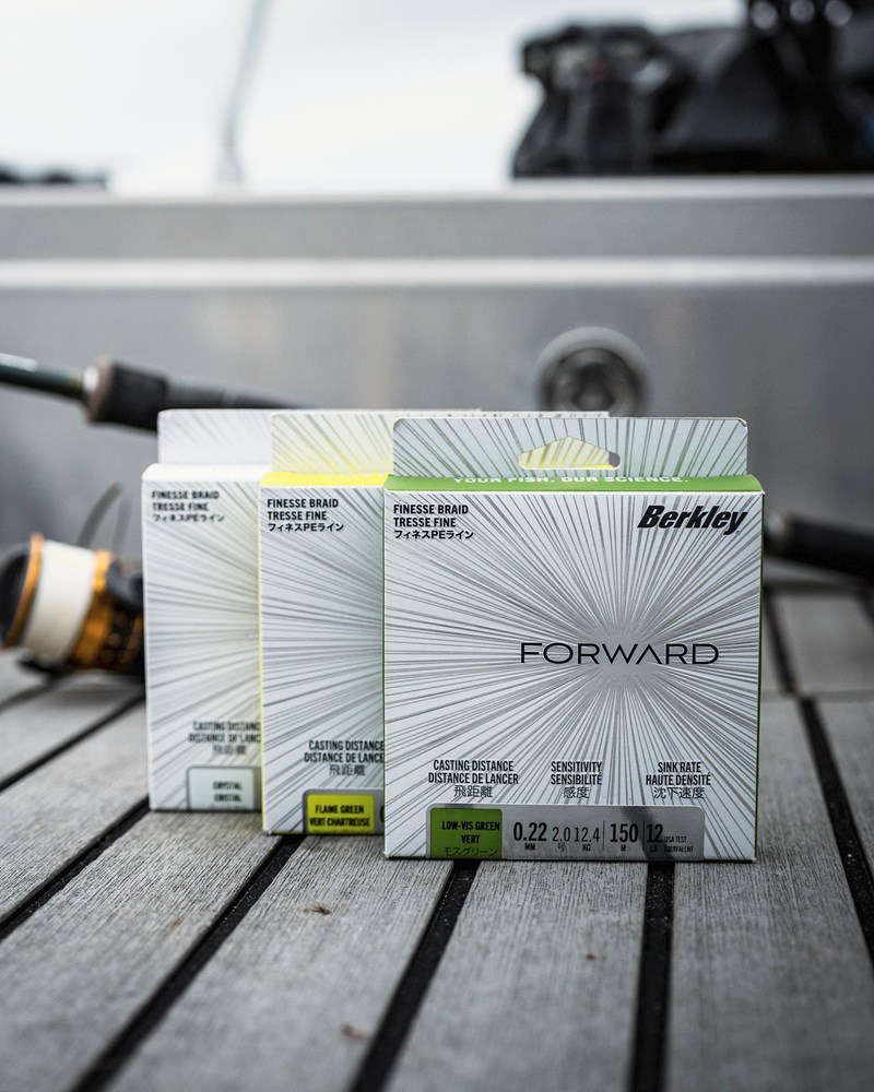 Berkley Splétaná Šňůra Forward Crystal 150 m (5)