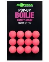 Korda Umělá Nástraha Pop Up Boilie Fruity Squid Pink - 12 mm 12 ks