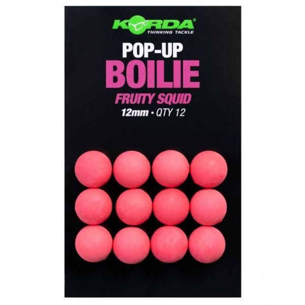 Korda Umělá Nástraha Pop Up Boilie Fruity Squid Pink