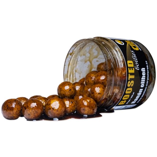 Carp Inferno Boosted Boilies Nutra Line 300 ml 20 mm Banán Oliheň